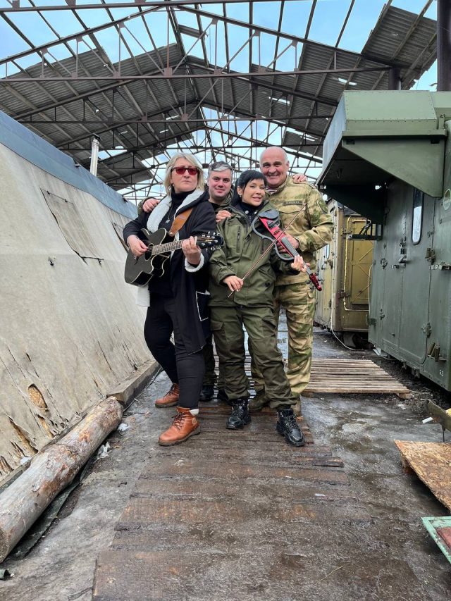 Выступаем в гостях у защитников неба